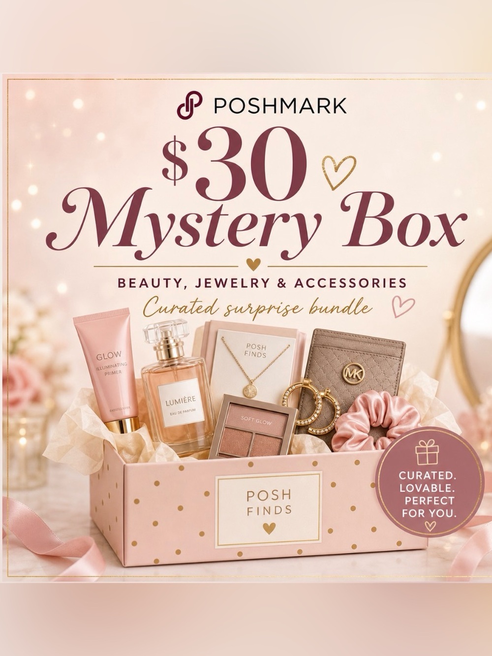 💎 Treat Yourself Mystery Box 💎 Makeup, Jewelry & Accessories